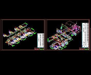 某大型冷庫制冷施工圖免費(fèi)下載 暖通圖紙